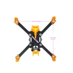 Angel35 HD 3.5inch Carbon Fiber FPV Frame Kit with 3D Print Ultralight For Racing Freestyle Quadcopter Drone Builds - Image 3
