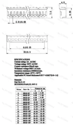 5/10Pcs PH2.0 200MM 2/3/4/5/6 Pin Male to Female Plug Connector With Wire 2.0MM 2p 3p 4p 5p 6p Cable JST Extension Line - Image 8