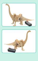 DIY Science Toys Children Educational STEM Kits Dinosaur Model Technologia Experimental Tool Wood Puzzle Games School Supply - Image 16