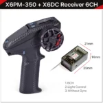 DUMBORC X6PM-350 RC Transmitter and Receiver Kit BL3F/X6FG/X6FP/X4FMG 2.4GHZ RC Controller 6CH Gyro Universal RC Car Boat Robot - Image 9