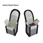High Quality Fireproof & Waterproof Explosion-proof RC LiPo Battery Safety Bag Safe Guard Charge Sack 90*64*50MM - Image 17