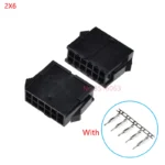 10sets Female MX3.0 3.0mm Pitch Micro-Fit 3.0 Connector Housing 2*1/2/3/4/5/6/8/10/12 Pin shell Terminal Molex 43020 2P/3P/4P/5P - Image 9