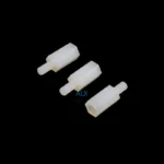 50PCS M3*10+6MM Hex head nylon Spacing Screw Threaded Pillar PCB STANDOFF SPACER M3 10+6MM Hexagonal Stud Spacer 10+6 10MM - Image 2