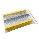 600pcs/set 30 Kinds 1/4W Resistance 1% Metal Film Resistor DSSUPPLY Pack Assorted Kit 1K 10K 100K 220ohm 1M Resistors 300pcs/set - Image 17