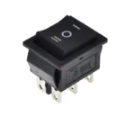 2PCS Self Reset Rocker Switch Momentary KCD4 Power Switch ON-OFF-ON Reset 3 Position 6 Pins 16A 250VAC/ 20A 125VAC - Image 4