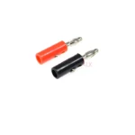 5pair Audio Speaker Wire Banana Male Plug Connectors 4mm Jack screw-type Red + Black Panel Mount Adapter Terminal Binding