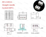 5Pcs JST-1.25mm ZH-1.5mm PH-2.0mm XH-2.54mm Male/Female Plug Connector With Wire 2/3/4/5/6/7/8/10P Pin Header Socket For Arduino - Image 34