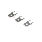 100pcs 6.3 Insert Elbow Solder Terminals 6.3mm Copper Male Crimp PCB Block Board Terminals - Image 2