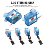 5pcs PES GH-S37A 3.7g Servo Mini Micro Servo for RC plane Helicopter Boat Car - Image 9