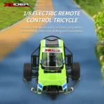 RC Car Remote Control Car 2.4G X-Rider 1/8 Piaggio Ape 1:8 2WD Kids Battery Powered Drift Cars RTR - Image 10