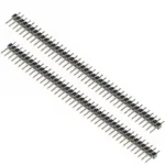 2.54mm Single Row Male  PCB Board Pin Header Connector Strip Pinheader gold plated copper 2/3/4/5/6/8/10/12/20/40Pin For Arduino - Image 5