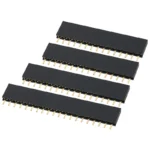 10PCS 2.54mm Pitch 2/3/4/6/10/20-Pin Single Row Female PCB Socket Board Pin Header Connector Strip Pinheader 2~20Pin For Arduino - Image 3