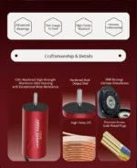 Leopard Hobby 2-4S Lipo 550 Brushless Motor 3674 1700KV 1900KV 2200KV For 1/10 Scale Models RC Cars Airplane Boat Plane - Image 13