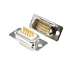1pcs 3u Gold Plated Solid Pin Db15 3 Row Male Female Vga Connector Solder Type d-sub 15pin Adapter 15p - Image 3