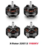 4pcs Hobbywing XRotor 2207.5 1780KV 1980KV 4~6S Lipo Brushless Motor 5mm Shaft Suitable 5inch Flower Fly Traversing Drone - Image 8