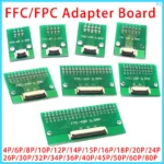 FPC/FFC Adapter Board 0.5/1.0MM to 2.54MM Soldered Connector 4/5/6/8/10/12/14/16/20/26/3040/45/50/60Pin