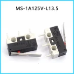 10PCS Micro Limit Switch Momentary Push Button Switch 1A 125V AC Mouse Switch 3Pins Long Handle Roller Lever Arm SPDT 12X6X6MM - Image 14