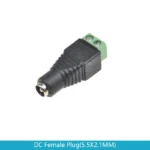 10PCS DC-005 POWER JACK MALE FEMALE PLUG CONNECTOR 3.5*1.3 5.5*2.1 5.5*2.5 welding line/solderless terminal type 5.5*2.1MM - Image 5