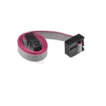 5PCS FC-6p 30CM 2.54MM pitch JTAG AVR ISP DOWNLOAD CABLE 6P WIRE 6PIN Gray Flat Ribbon Data Cable FOR DC3 IDC BOX HEADER - Image 3