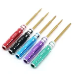 5pcs/set RC Mini 0.9mm 1.27mm 1.3mm 1.5mm 2.0mm Hex Screw Driver Set Titanium Screwdriver for Axial SCX24 1/24 RC Crawler Truck - Image 19