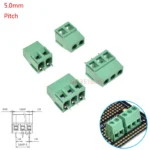 10Pcs KF120/KF128 2.54mm/3.5mm/3.81mm/5.0mm/5.08mm Pitch 2p/3p Straight Pin Pcb Screw Terminal Block Connector 2/3/4/5/6/8/10Pin - Image 9