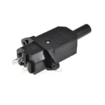 10A US AC250V 10A 3pin IEC C13 Power Supply plug socket Adapter male plug & female jack Rewirable cable wire connector - Image 4