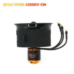 QX-MOTOR 64mm EDF 5 Blades Ducted Fan w/ QF2611 Pro 4000KV 3200KV 2900KV RC Brushless Motor CW CCW for 3S 4S 6S RC Jet Airplane - Image 15