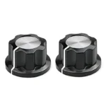 RV24YN20S 1Set(3PCS) Carbon Film Potentiometer 1K 2K 5K 10K 20K 50K 100K 1M Ohm Single Rotary Taper With A03 Knob With Dial - Image 5