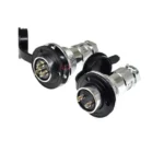 GX20 20MM aviation connector With Flange male & female 2/3/4/5/6/7/8/9 pin wire panel connector aviation plug socket 2pin 3pin - Image 2