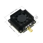 AKK Video Transmitter FPV VTX 5.8G 8W TX8000AC 8000mW 96CH 5.8GHz for Long Range FPV Racing Drones - Image 9