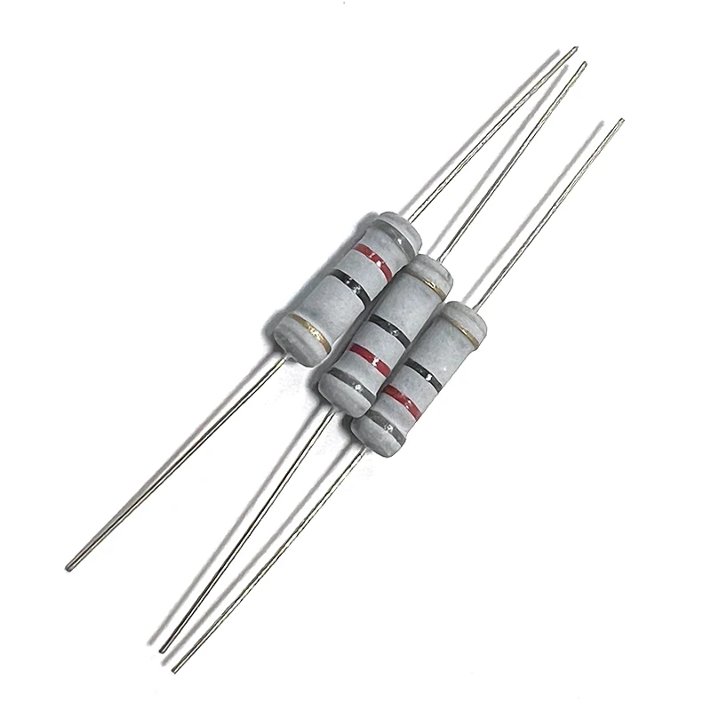 20pcs 2W Carbon Film Resistor 5% 8R2 82R 820R 8K2 82K 820K 8.2 82 820 R K Ohm 0.1R-1M