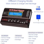 iMAX B6 V3 80W 6A Battery Charger LiHv Lipo NiMh Li-ion Ni-Cd Digital RC Charger Lipro Balance Charger Discharger 15V 6A Adapter - Image 7