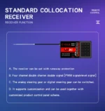 HotRC DS-4A 2.4G 4 Channel Single Hand RC Radio Transmitter with 4Ch Receiver for RC Car boat  Drone Airplane - Image 18