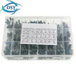 24Value Capacitor KITs 660PCS/Box 100V 0.22nF-470nF Polyester Film Assorted 2A331J 333J 561J 683J 0.33nF 33nF 0.56nF