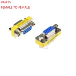 2pcs DB9 DB15 DB25 DB37 9/15/25/37 pin female to female/male to male RS232 serial port com CONNECTOR Mini Gender Changer adapter - Image 3