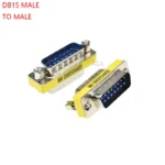 2pcs DB9 DB15 DB25 DB37 9/15/25/37 pin female to female/male to male RS232 serial port com CONNECTOR Mini Gender Changer adapter - Image 4
