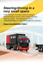 Turbo Racing C50-T 1:76 C50 Remote Control Truck Simulated Vehicle Lights and Horn RTR Version Toy Car - Image 22