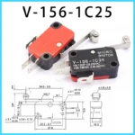 lot Large micro switch V-15-1C25, silver point V-15-IC25 microwave oven, 16A 250V contact switch, copper point tact switch - Image 13