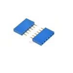 10PCS 4/6/8/ PIN SINGLE row Straight FEMALE PIN HEADER 2.54MM PITCH Strip Connector Socket 4PIN 6PIN 8PIN 4p 6p 8p FOR pcb BOARD - Image 3