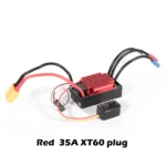 AneegFpv HG 35A 60A 80A Waterproof Sensorless Brushless ESC 2-3S 2-4S for 1/10 1/12 1/14 1/16 RC Car F540 3650 Brushless Motor - Image 7