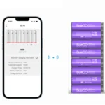 ISDT A8 Air AAA Battery Smart Charger 27W 8-Bay Househould battery Charger Wireless Operation for AA 10500 12500 - Image 2