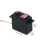 High Torque MG996R 4.8-6.0V Digital Servo with Metal Gear for Futaba JR 1/8 1/10 RC Car Helicopter Robot Boat Arduino UNO DIY - Image 6