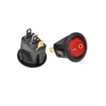 5PCS AC 3PIN RED with light Push Button rocker Switch ON/OFF   power switches 6A/250V 10A/125V for car water dispenser 3 pin - Image 2