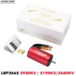 LEOPARD HOBBY Waterproof LBP3665 3665 Brushless Motor 2680KV 3190KV 3930KV High Torque for 1/10 RC Car Model