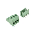 10SETS 2EDG 3pin 5.08MM pitch RIGHT ANGLE pluggable screw terminal block 5.08 3 pin PLUG TYPE pcb connector PLUG + SOCKET 300v - Image 2