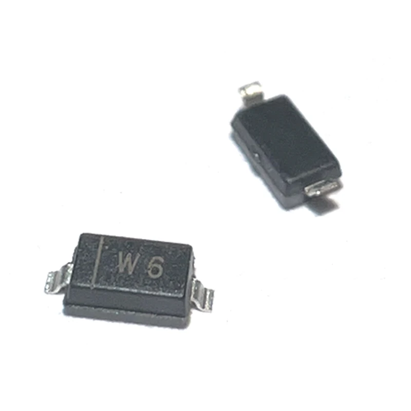 50pcs SOD-123 Zener Diode 1206 0.5W BZT52C3v9 W5 BZT52C4v3 W6 3.9v 4.3v