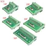 1PCS MDR Servo SCSI Connector 14/20/26/36/50 pin female plug  Block Breakout Terminal Board Adapter SCSI14 SCSI20 SCSI26 SCSI50