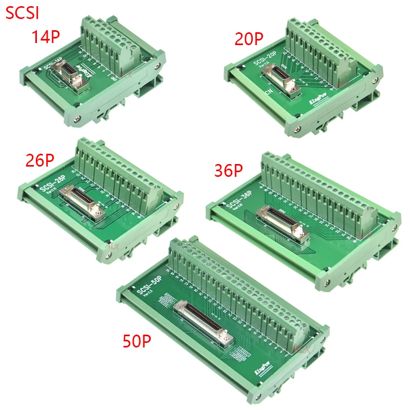 S50042fa999db446c8b3407dade9ec89d8-1.webp 1PCS MDR Servo SCSI Connector 14/20/26/36/50 pin female plug Block Breakout Terminal Board Adapter SCSI14 SCSI20 SCSI26 SCSI50 - Image 1