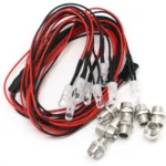 2 / 4 / 6 / 8 Lights 70cm Lenght RC LED Night Headlamps Headlights 3/5mm LED Light for Model Drift Crawler Car For RC Car - Image 30