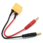 20CM XT30 XT60 XT90 T Plug Charge Lead to 4.0mm Banana Plugs Charge Cable Silicone Wire 16AWG For Lipo Battery - Image 7